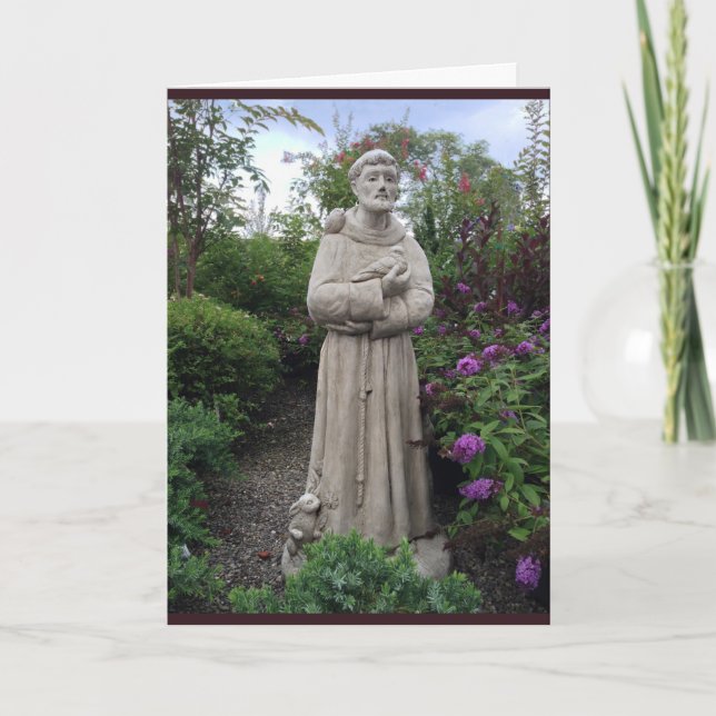 Cartão Rua, carta de inspiração sobre os direitos dos ani (Frente)