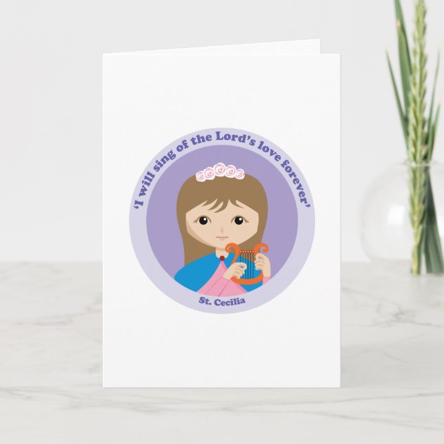 Cartão Rua, Cecilia. (Frente)