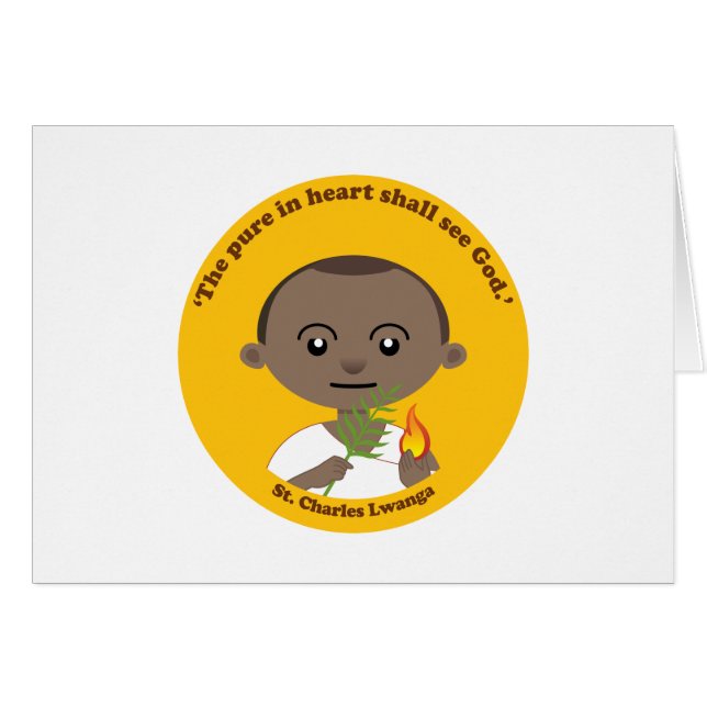 Cartão Rua Charles Lwanga (Frente Horizontal)