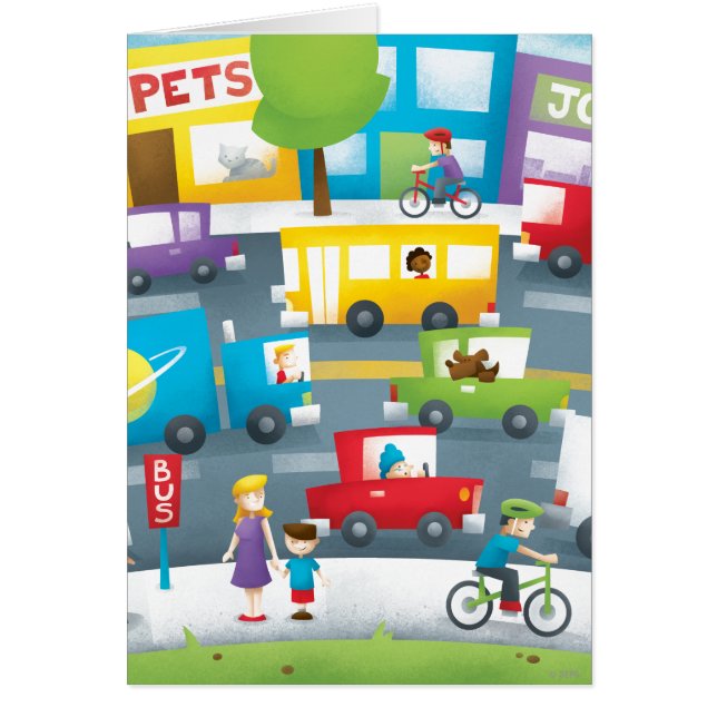 Cartão Rua Cidade (Frente)