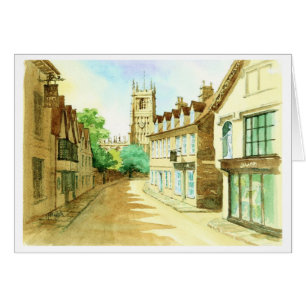 Cartão Rua Cirencester de Gosditch