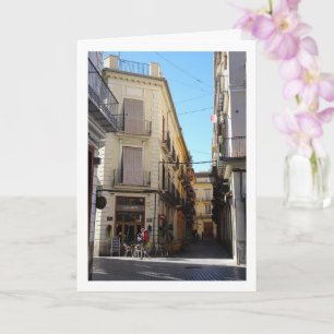 Cartão Rua Clássica Valenciana, Espanha