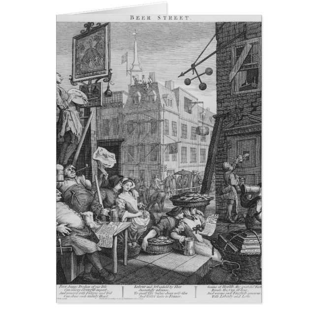 Cartão Rua da cerveja, 1751 (Frente)