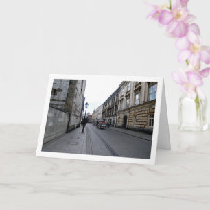 Cartão Rua de Cracóvia, Polônia