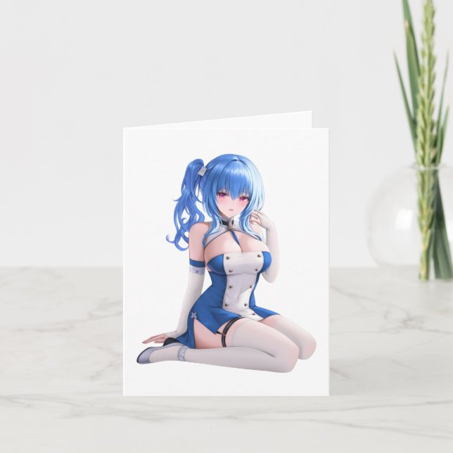 Cartão Rua de Waifu. (Frente)
