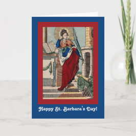 Cartão Rua. Dia de Barbara (M 007) Saudação