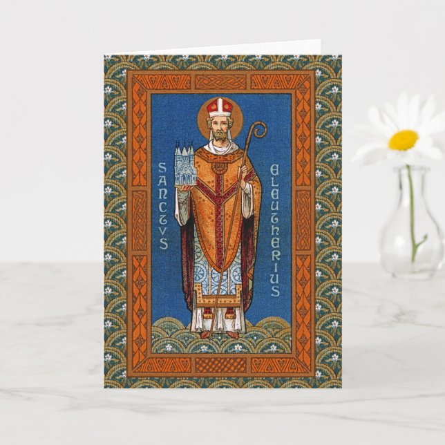 Cartão Rua. Eleutherius of Tournai (DG 01) (Planta pequena)