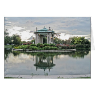 Cartão Rua Forest Park Louis Missouri