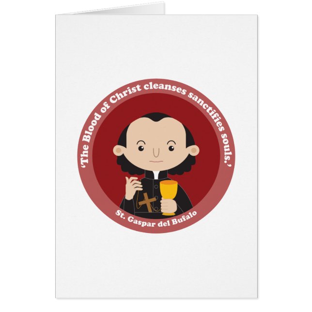 Cartão Rua Gaspar del Bufalo (Frente)