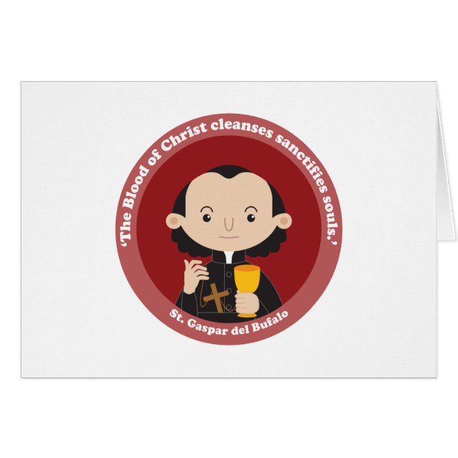 Cartão Rua Gaspar del Bufalo (Frente Horizontal)