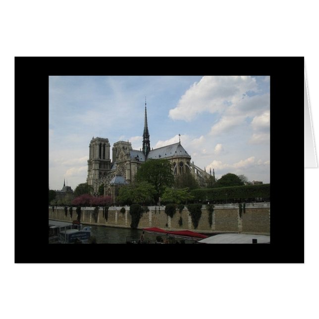 Cartão Rua Germain des Pres (Frente Horizontal)