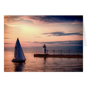 Cartão Rua Joseph Sailboat