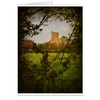 Cartão Rua. Lawrence Church