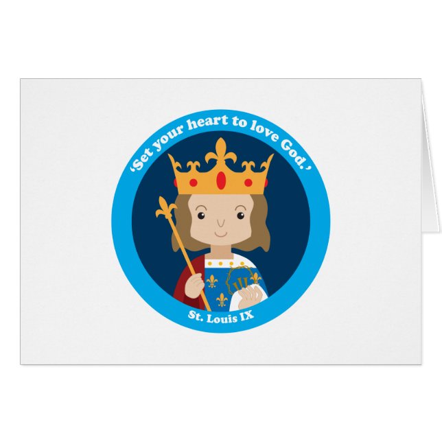 Cartão Rua Louis IX (Frente Horizontal)