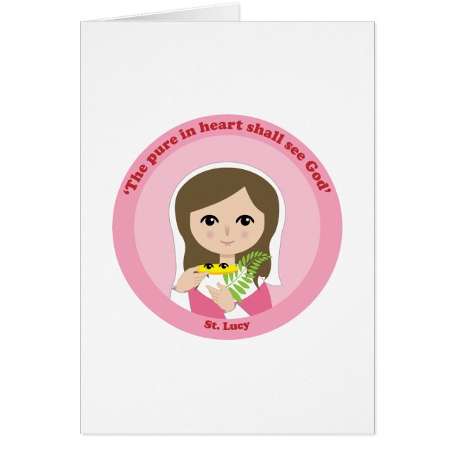 Cartão Rua. Lucy (Frente)