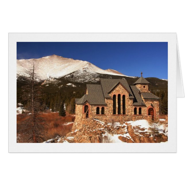 Cartão Rua. Malo, Allenspark CO (Frente horizontal)