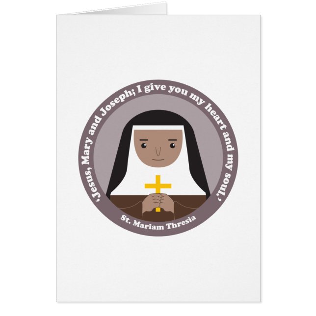 Cartão Rua Mariam Thresia (Frente)