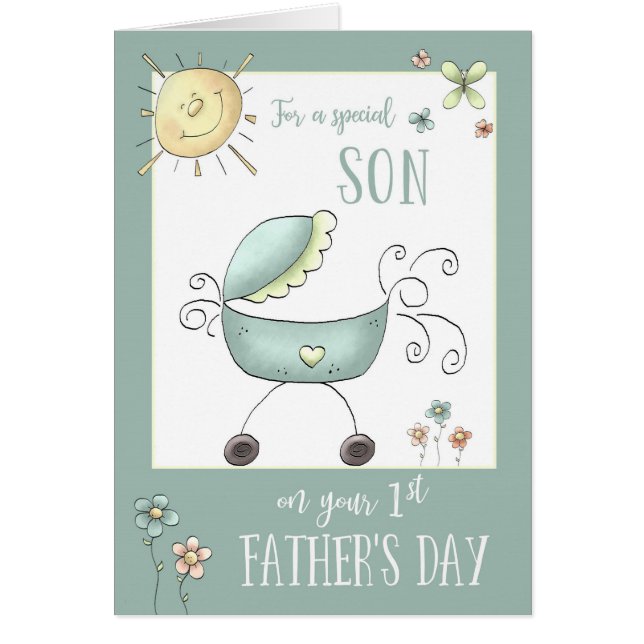 Cartão rua para um filho especial, Carruagem (Frente)