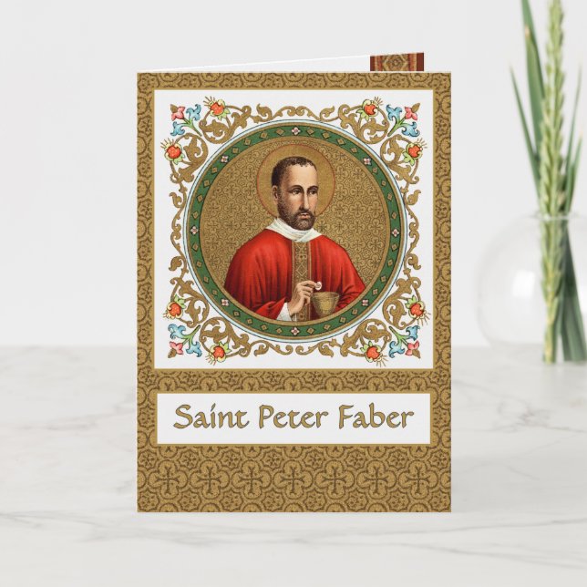 Cartão Rua. Peter Faber (BK 051) Vazio Saudação/Nota (Frente)