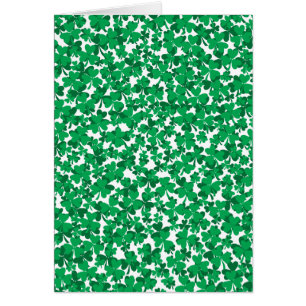 Cartão Rua, Shamrocks do Dia de Patrick