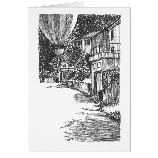 Cartão Rua sul do oleiro (Frente)