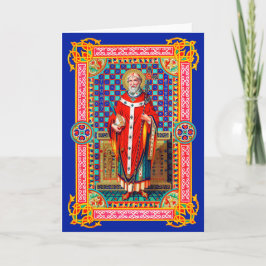 Cartão Rua. Thomas Becket em Red Chasuble (K 34)