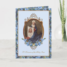 Cartão Rua. Veronica Cara Sagrada Religiosa de Jesus Flor