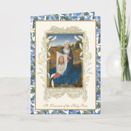 Cartão Rua. Veronica Cara Sagrada Religiosa de Jesus Flor
