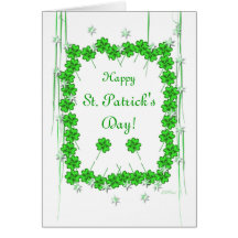 Rua, vestimenta do dia de Patrick e estrelas