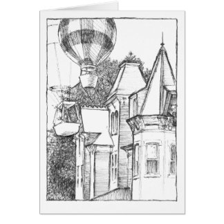 Cartão Ruas de Linn e de Allegheny, Bellefonte, PA