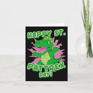 Cartão Ruas Felizes, Santo de Dia de Patrício Dinossauro 
