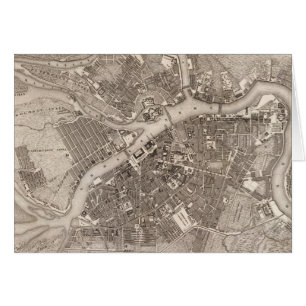 Cartão Ruas Petersburgo, Rússia