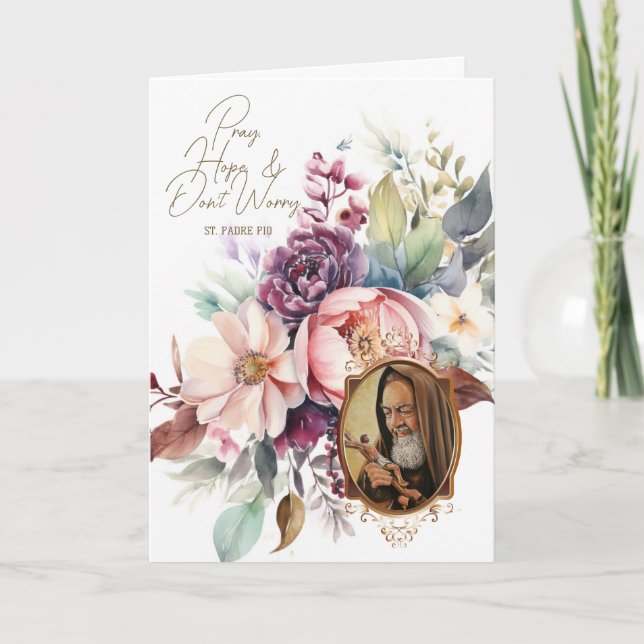 Cartão Ruas Religiosas. Padre Flores de Pio Rosário (Frente)