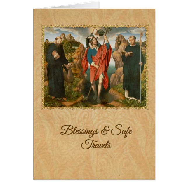 Cartão Ruas. Viagens Christopher & Cristo de Férias Infan (Frente)