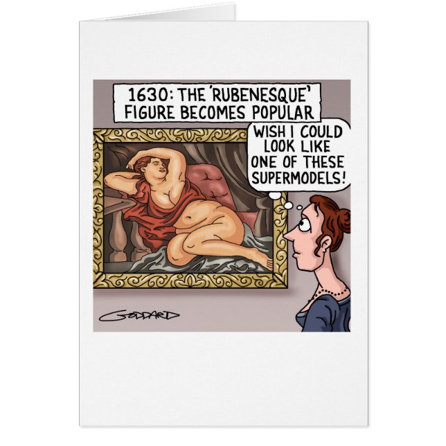 Cartão Rubenesque (Frente)