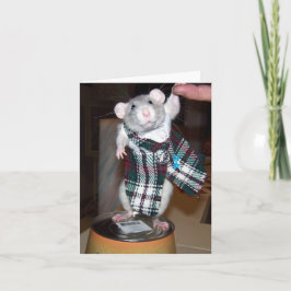 Cartão Ruby in her Kilt Card