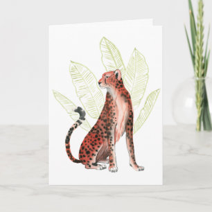 Cartão Ruby Runner Leopard