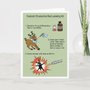 Cartão Rudolph Rhodamine Kit