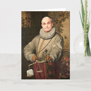 Cartão Rudy Giuliani's Trump-Card Defense Birthday Card