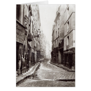 Cartão Rue Aumaire, da Rue Volta, Paris, 1858-78