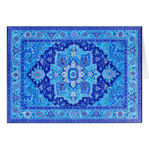 Cartão RUG PERSA - Azul