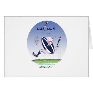 Cartão rugby de scotland, fernandes tony