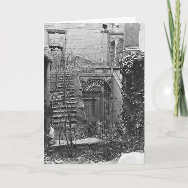 Cartão Ruins of the Cour des Comptes (Frente)