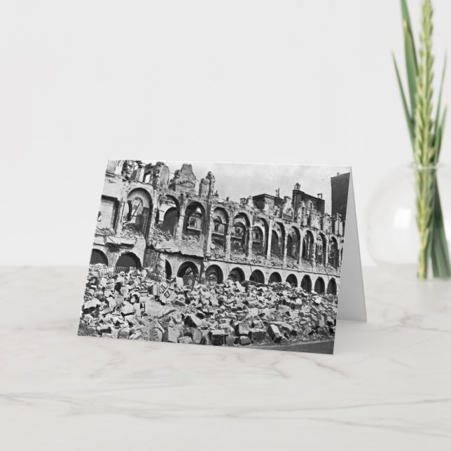 Cartão Ruins of the Ministry of Finance (Frente)