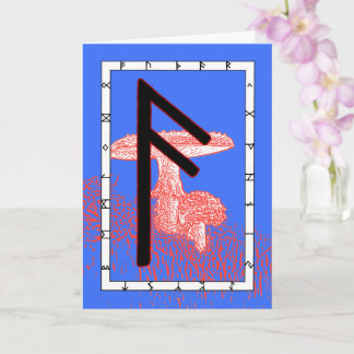 Cartão Rune Ansuz - Inspiração