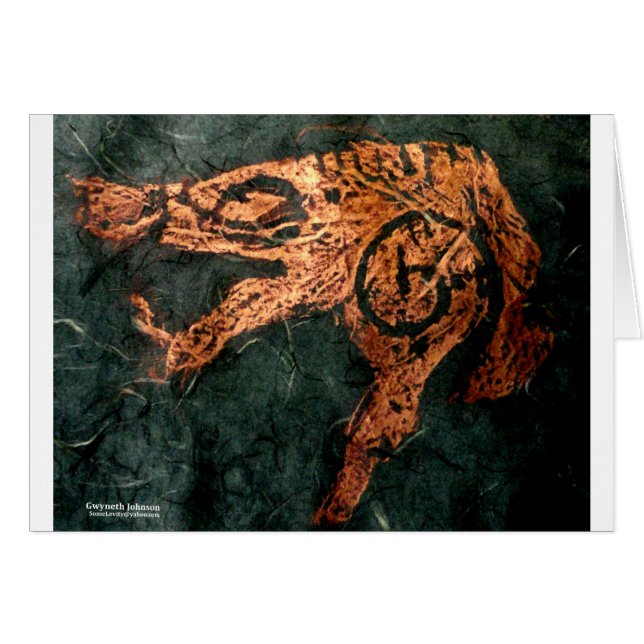 Cartão Rune celta 3 (Frente Horizontal)