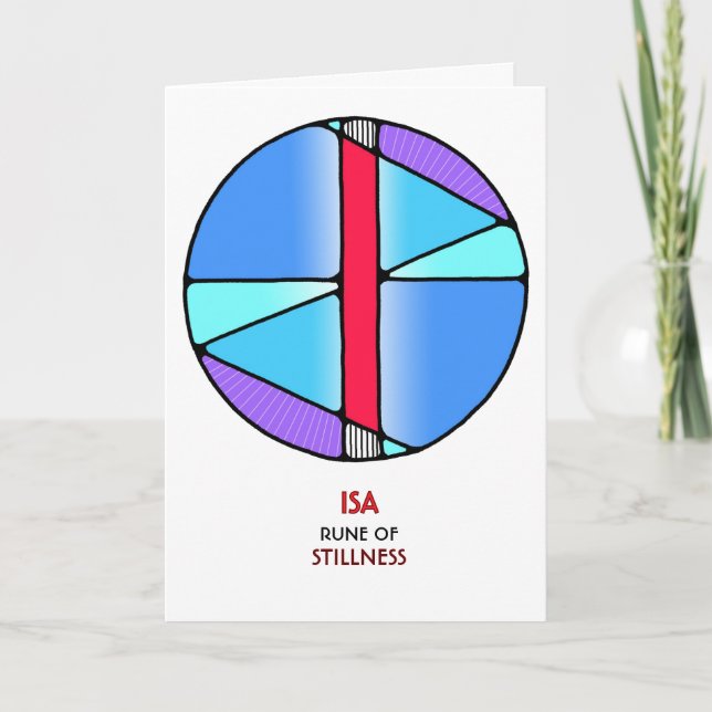 Cartão Rune Isa - Estilidade - Art Nouveau (Frente)