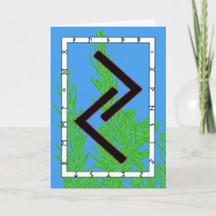 Cartão Rune Jera - Colheita