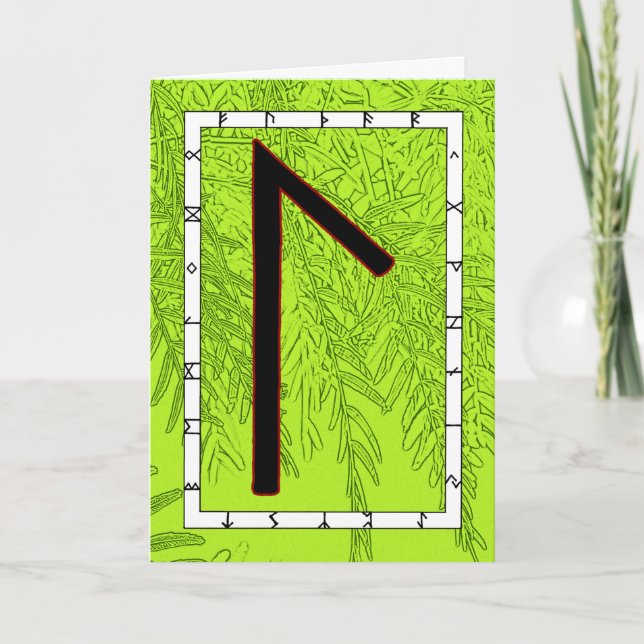 Cartão Rune Laguz - VIDA! (Frente)