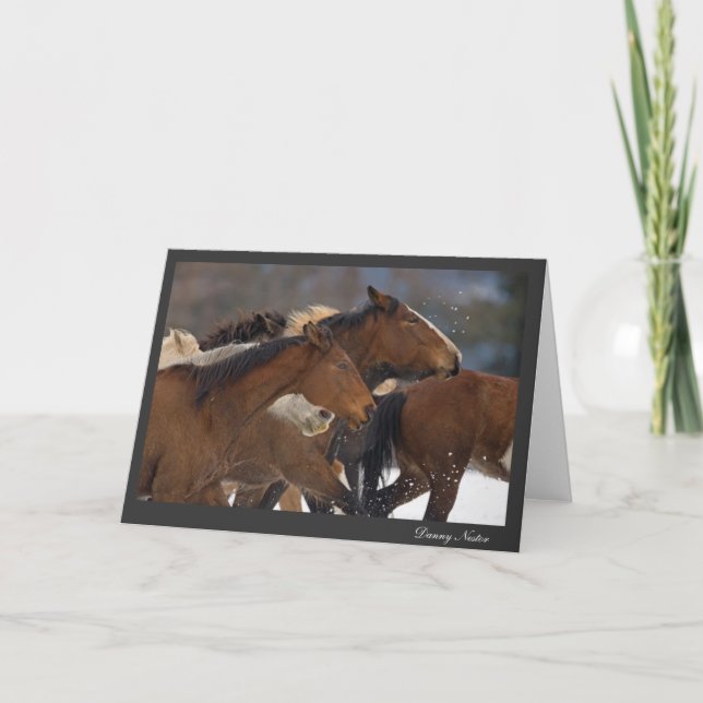 Cartão Running Wild (Frente)